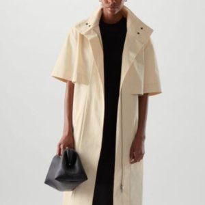COS Short-sleeved Mac Coat